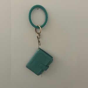 Teal Wristlet Wallet